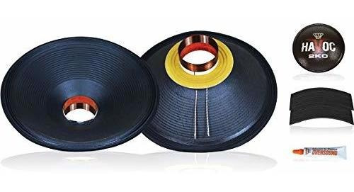Imagem 1 de 3 de Kit P/ Reparo Sub Woofer 18 De 1.000wrms 4ohms