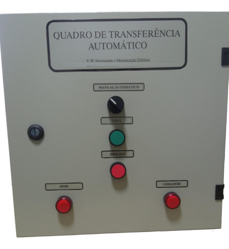 Qta-quadro(painel) De Transferencia Automatico P/ Geradores