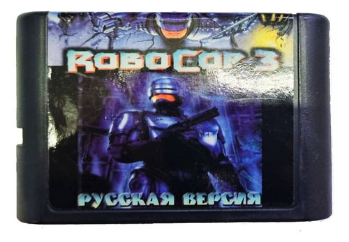 Cartucho Robocop 3 | 16 Bits  -museum Games-