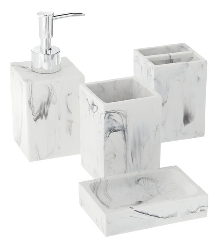 Set Accesorios De Baño Sweet Home Plaza