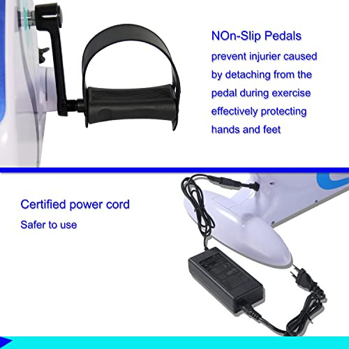 Mini Motorized Electric Exercise Pedal Bike,under Desk ...