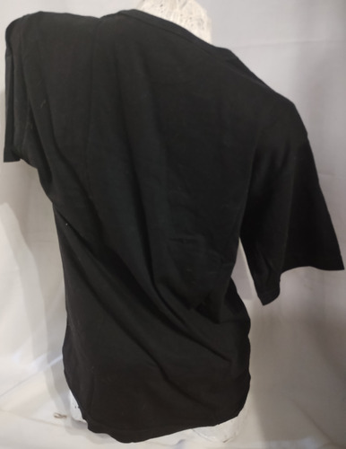 Remera Kermit La Rana Merch Original Negra Talle M (Usado)