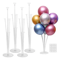 Comprar Joyypop Juego De 4 Soportes Para Globos Para Mesa,