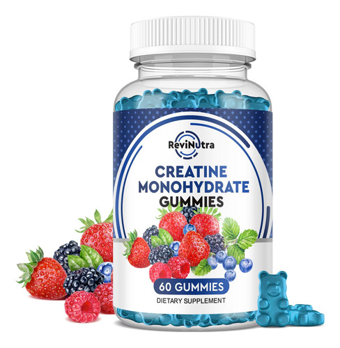 Revinutra- Gomitas Masticables De Creatina 2000mg Creatina