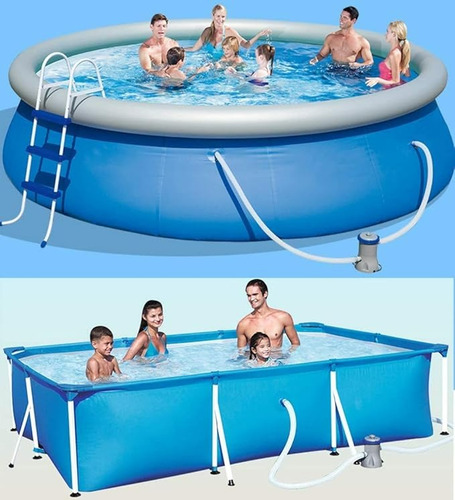 1.5m×3 Manguera Universal Filtro Piscina Para Intex Bestway