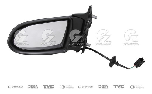 Imagen 2 de 10 de Espejo Electrico Zafira F2 2003 2005 2007 2009 2010 2011 Izq