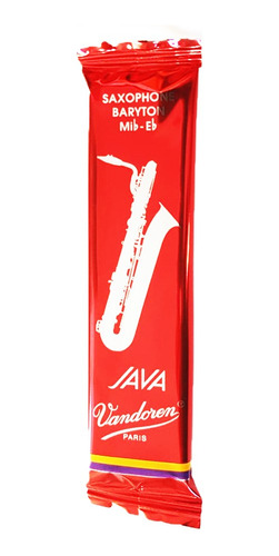 Vandoren Cañas Para Saxo Barítono Java Rojo N°3