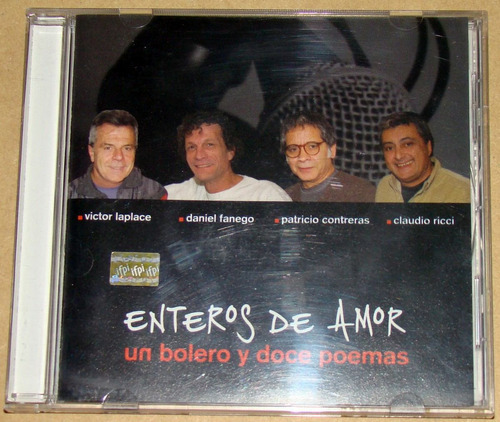 Victor Laplace Patricio Contreras Enteros De Amor Cd / Kkt