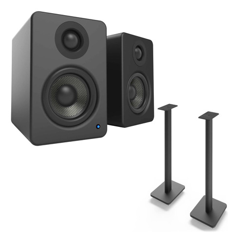 Altavoz Escritorio Alimentado Par Negro Mate Sp32pl 32 