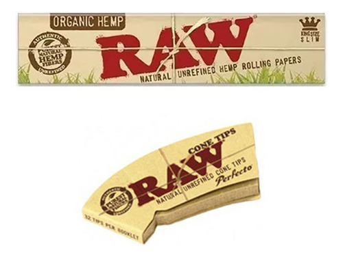 Papel Para Armar Organic Ks Raw + Tips Perfecto - Ramos Grow