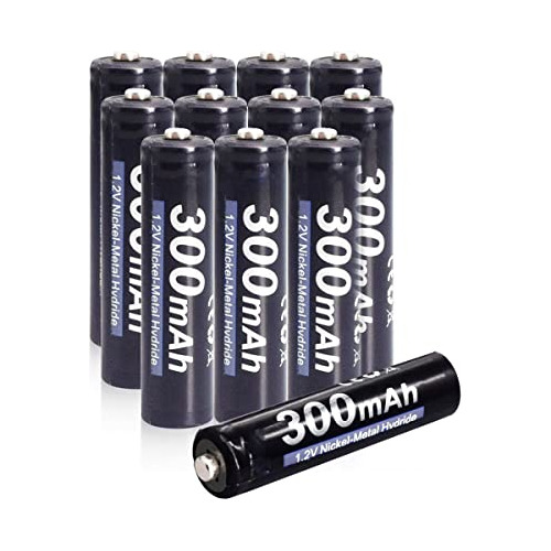 Batería Recargable Aaa Nimh De 1.2v Y 300mah Para Luce...