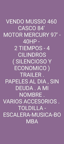 Imagen 17 de 18 de Lancha Mussio 470