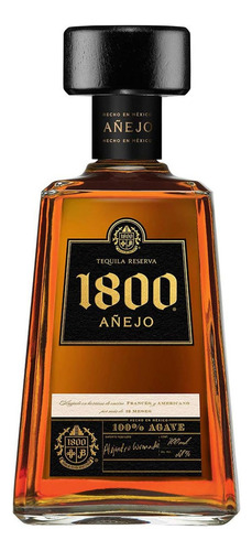 Pack De 4 Tequila 1800 Añejo 700 Ml