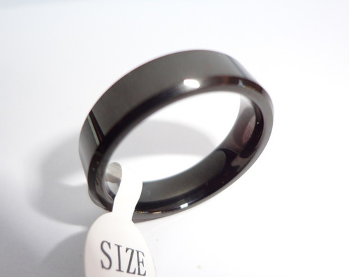 Anillo Aro Moda Tungsteno Hipoalergenico Sz 8