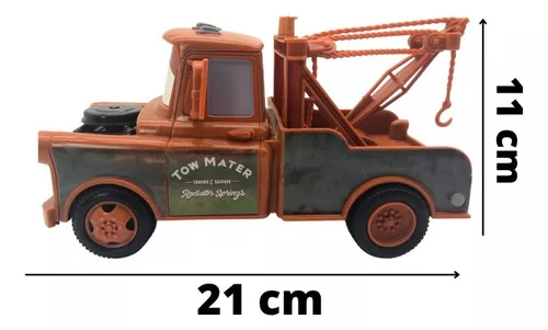 Trio Carros Mack, Mcqueen e Matte Brinquedo Disney Etitoys YS-446