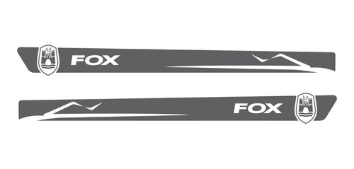 Adesivo Volkswagen Fox Faixa Lateral Personalizado Fp002