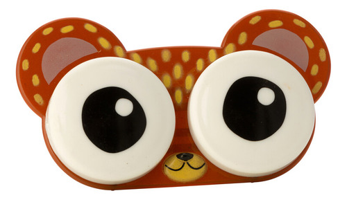 Porta Lentes De Contato Needs Tema De Animais Diversos Com 1