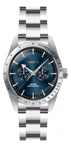 Reloj pulsera Invicta 45972, con correa de stainless steel color steel