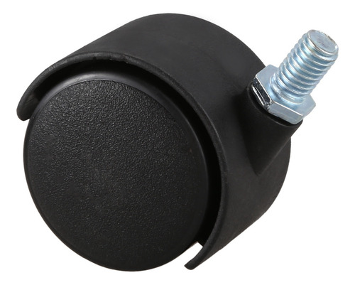 Rueda Giratoria De Plástico De 8 Mm Con Vástago De 1,5 Pulga