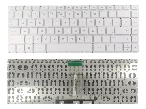 Teclado Para Hp 14-bs 14-av 14-ax 14-al 14-bs 14-bsx Blanco