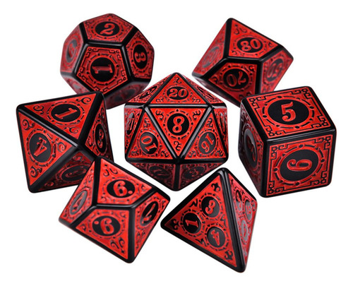 K A Juego De Dados For Accesorios De Juego Iidescent D4 D12