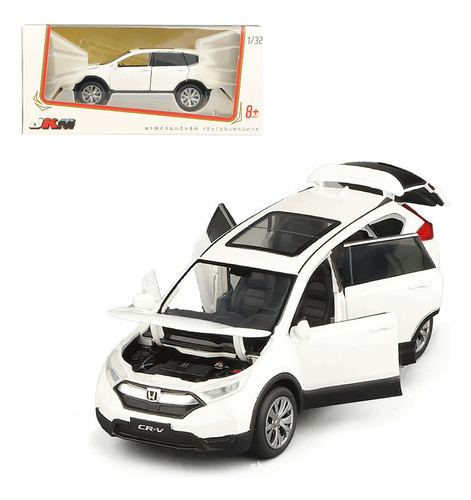 Honda Cr-v Escala 1:32 Miniatura Metal Luz Y Sonido