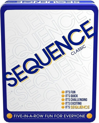 Juego De Mesa Sequence Classic Con Tablero Y Fichas Goliath