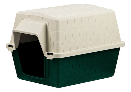 Casa Perro Impermeable Plastica Resistente 74x65x51 Cm