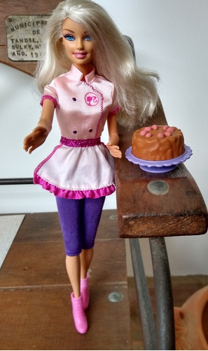 Barbie Chef Pastelera, Usada