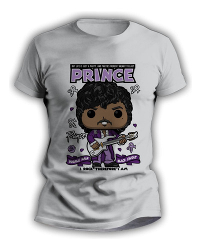 Remeras Rockeras Para Chicos Con Comic De Prince  - 7062