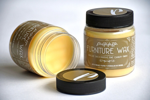 Pintalatte Furniture Wax Cera Natural Premium Neutra Muebles