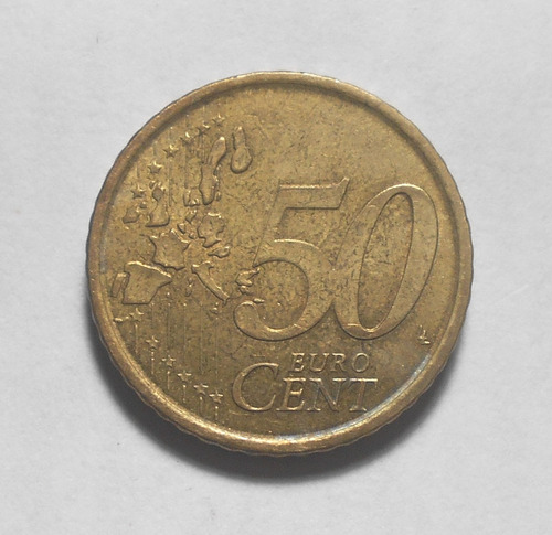 España 50 Eurocents 1999 - Oro Nórdico - Miguel De Cervantes