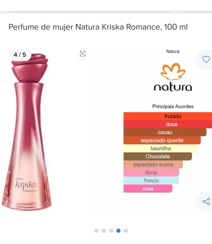 Kriska Romance Natura Edt 100 Ml Kit Perfumes 2 Perfumes Un