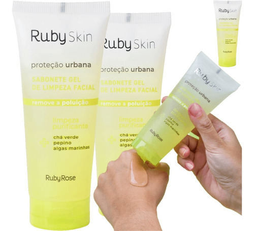 Imagem 4 de 10 de Combo Vegano Sabonete Máscara Tônico Gel Bruma Sérum