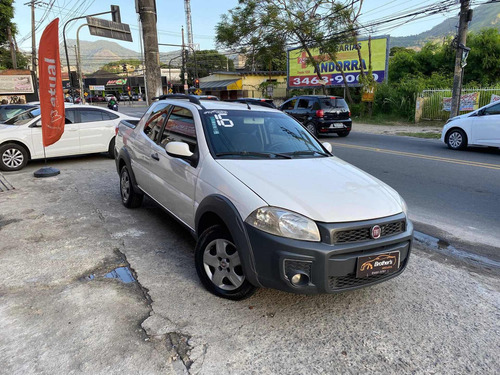 Imagem 3 de 15 de Fiat Strada 2016 1.4 Working Cab. Dupla Flex 3p