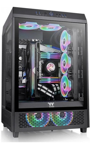 Gabinete Gamer Thermaltake The Tower 500 Negro Vertical
