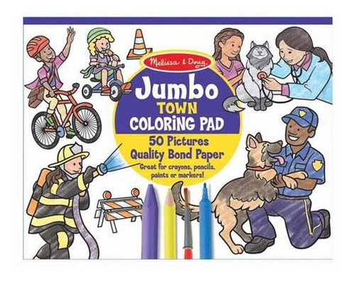 Pad Para Pintar Jumbo - Ciudad Melissa & Doug