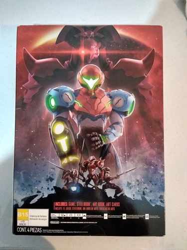 Imagen 2 de 3 de Metroid Dread Edicion Especial Nintendo Switch