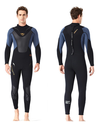 Imagen 4 de 10 de Traje De Neopreno De 3 Mm De Neopreno De Cuerpo Completo