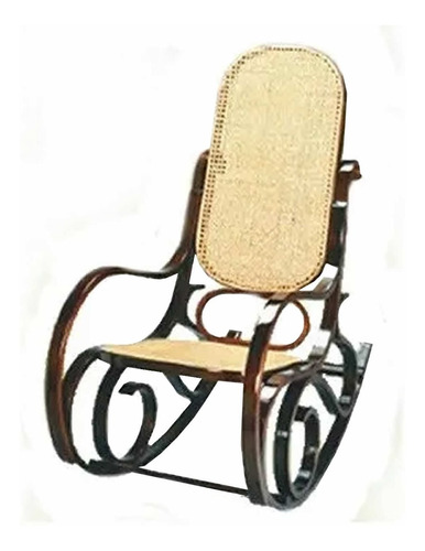 Silla Mecedora Rodin Living Esterilla Madera Thonet Cuotas