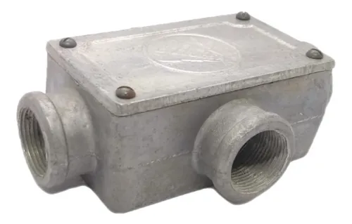 Caja De Pase Metalica Estanca Anti Explosiva Delga 7/8