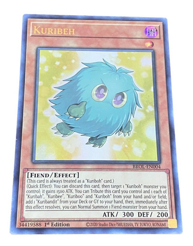 Yugioh! Kuribeh Brol-en004 Ultra