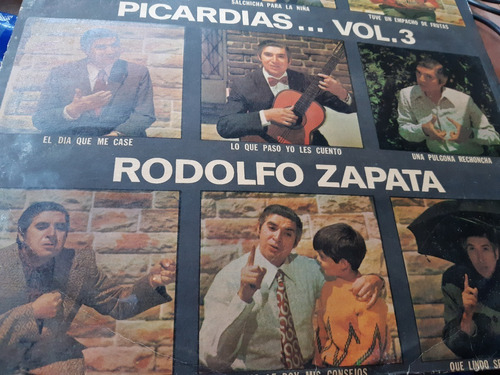 Picardías Vol. 3 Rodolfo Zapata En Vinilo Usado