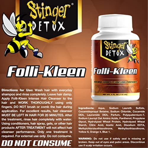 Folli-kleen Deep Detox Shampoo By Stinger By Stinger