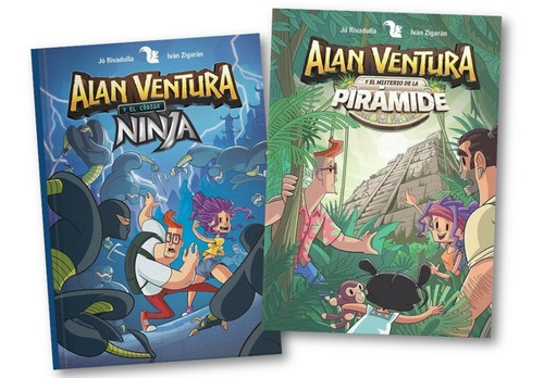 ** Combo 2 Libros Alan Ventura ** Rivadulla Texto Comic