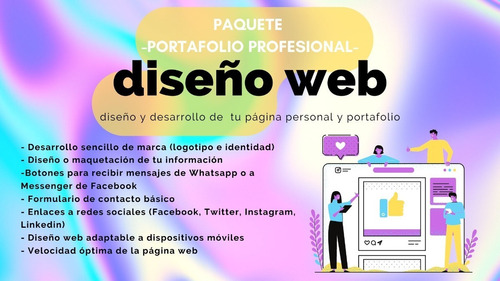 Diseño Web / Portafolio Profesional / Wordpress +hosting