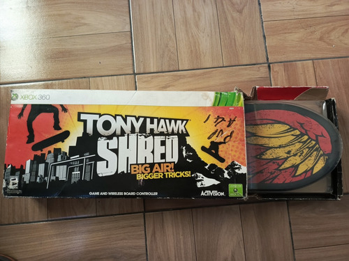 Patineta Tony Hawk Shred Big Air + Juego 