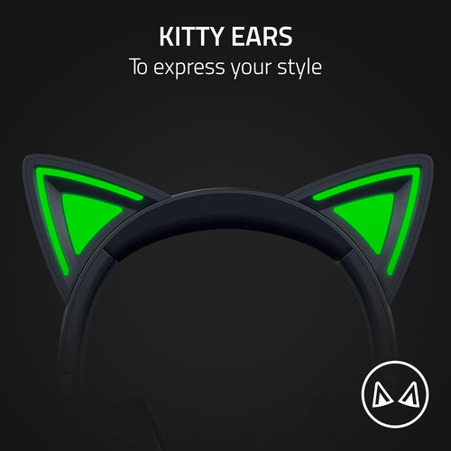 Auricular Gaming Razer Kraken Kitty Edition Chroma Usb Black