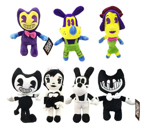 7pcs Bendy And The Ink Machine Peluche Muñeca Niños Regalo A