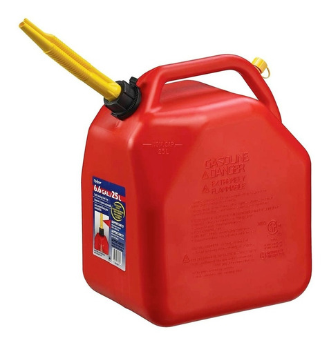 Bidón Combustible Scepter 25 Litros Rojo - Thuway